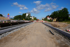 Prace-przygotowawcze-przy-budowie-torowiska-tramwajowego-14.07.2022-r.