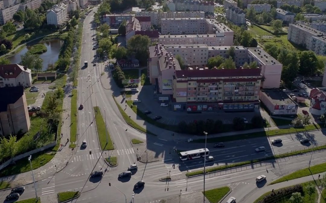 Ulice Olsztyna przed budową nowych linii tramwajowych